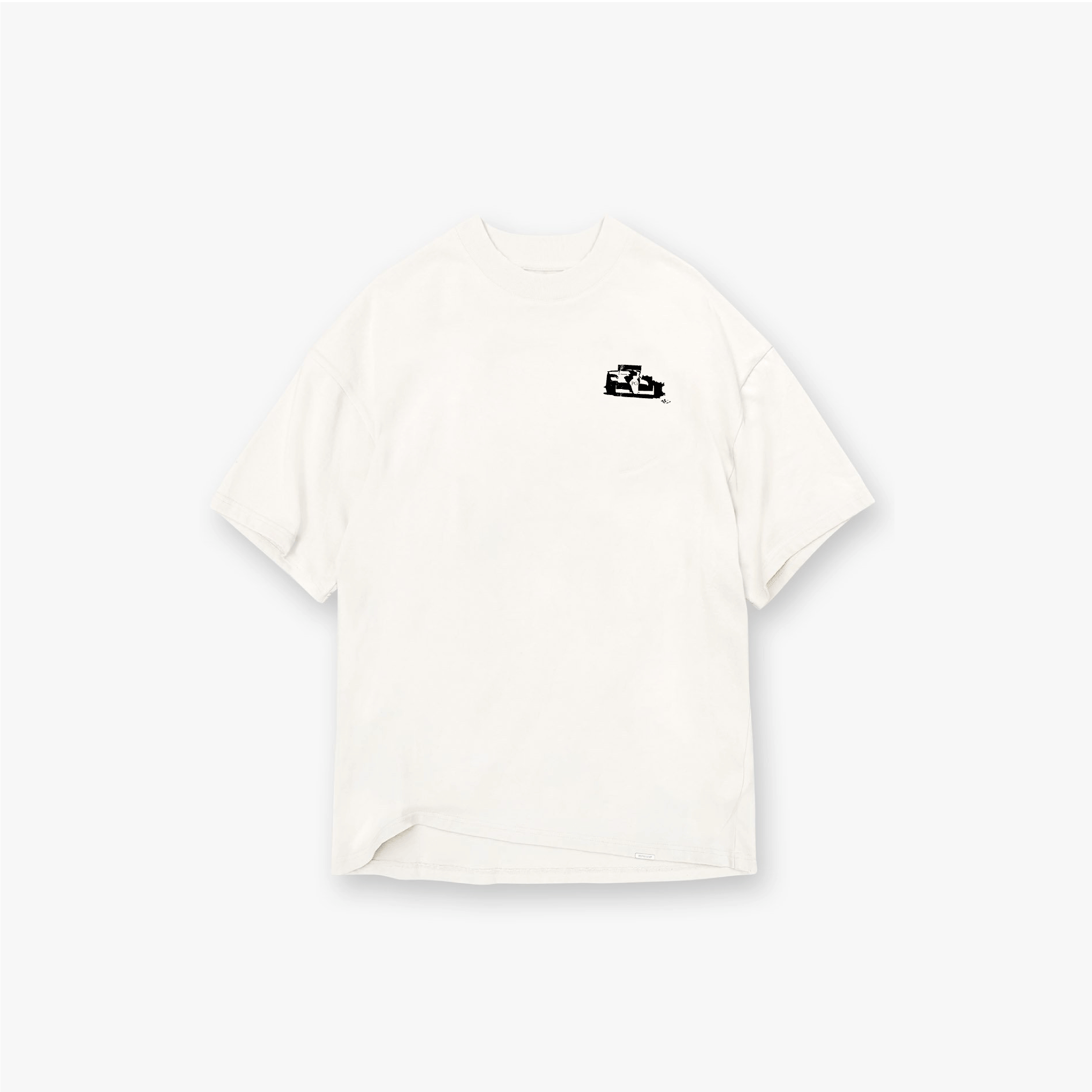 Private Garden "Racing Team" Cream T-Shirt